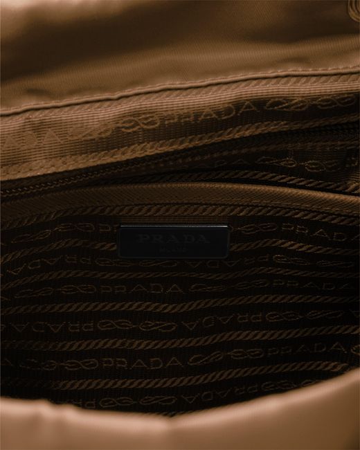 Prada Brown Medium Re-Nylon Backpack With Pouch