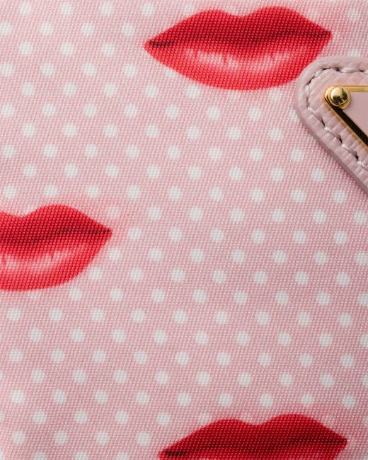 Pouch di Prada in Pink