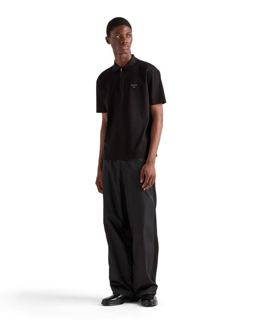 Polo di Prada in Black da Uomo