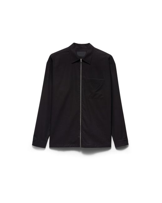 Prada Black Cotton Shirt for men