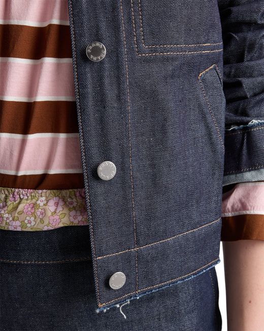 Prada Blue Denim Jacket
