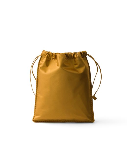 Prada Natural Wish Silk Duchesse Pouch