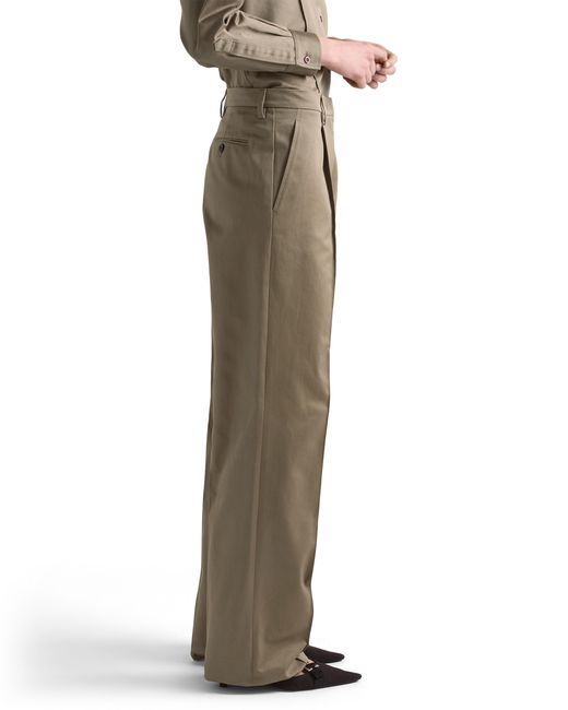 Prada Natural Chino Pants, Clay