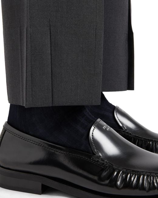 Prada Black Calf-Length Socks for men