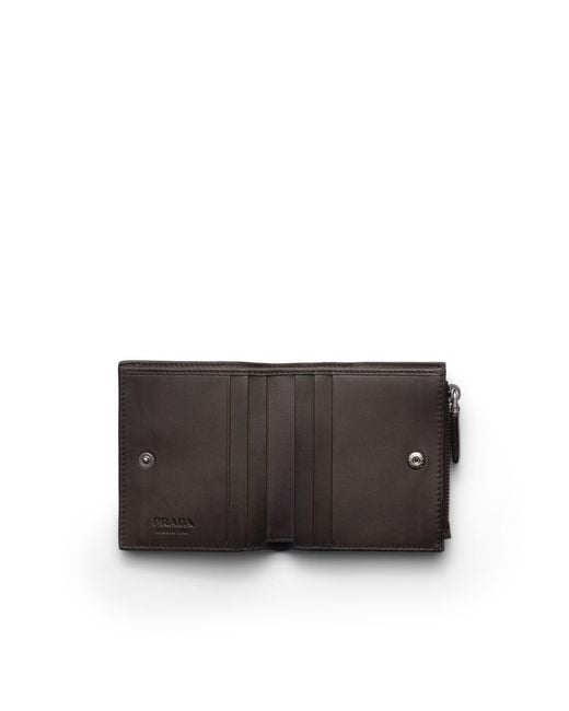 Prada Multicolor Small Leather Wallet for men