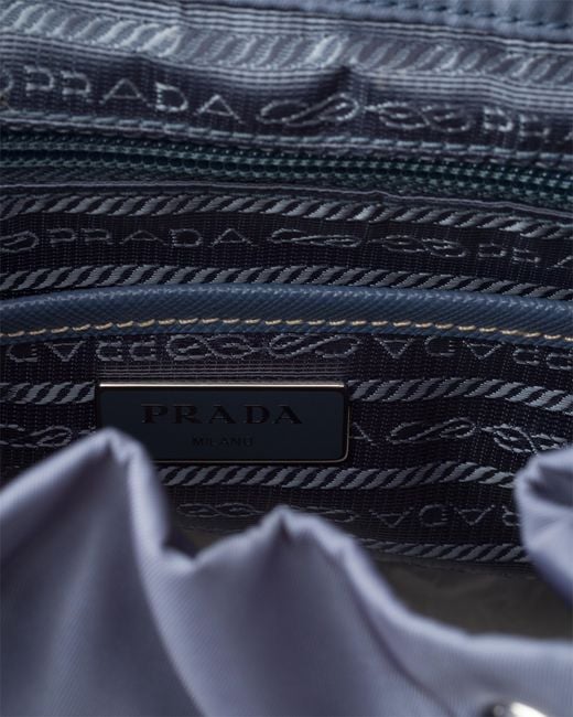 Prada Blue Small Re-Nylon Backpack
