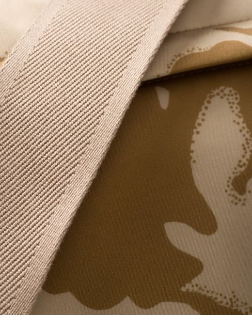 Prada Bedruckte Schultertasche Aus Re-Nylon Und Leder in White für Herren