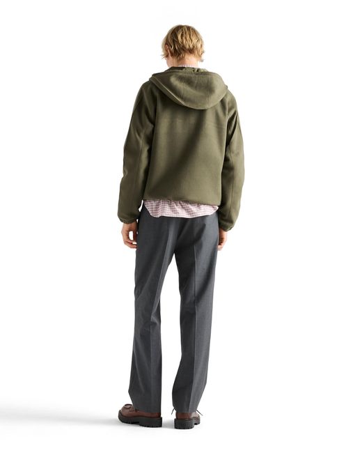 Prada Gray Pantalone for men