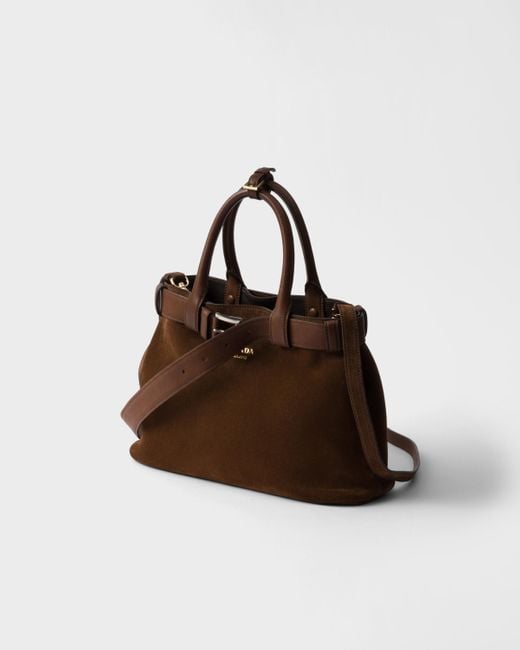 BORSA A MANO di Prada in Brown