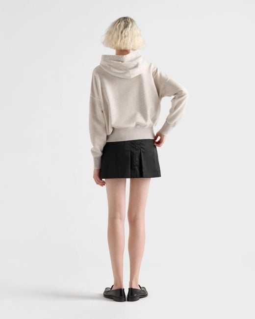 Minigonna di Prada in Black
