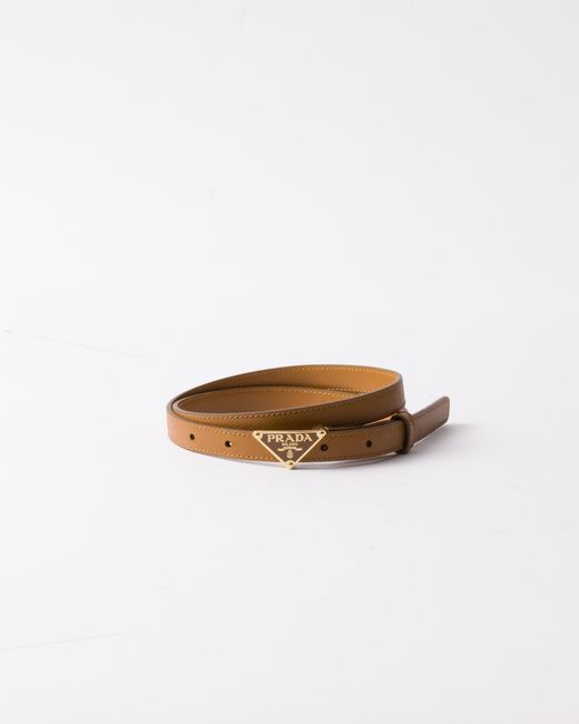 Prada Multicolor Saffiano Leather Belt
