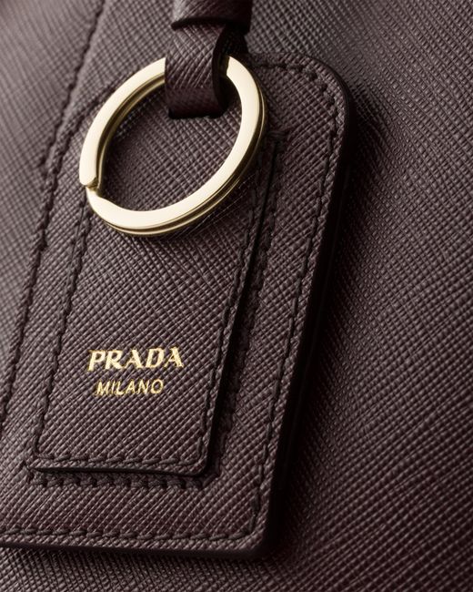 Borsa Galleria Large di Prada in Purple