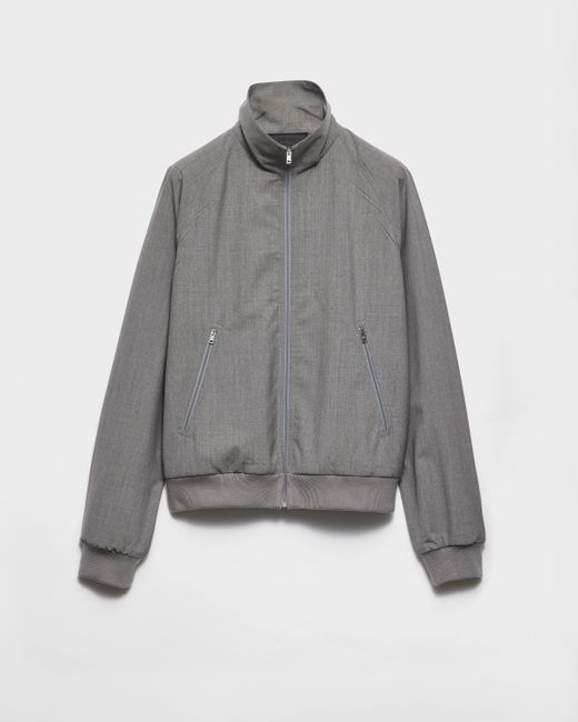 Giubbotto di Prada in Gray da Uomo