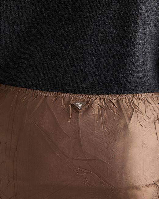 Prada White Taffeta Briefs