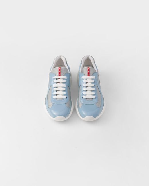 Prada Blue America's Cup Sneakers for men