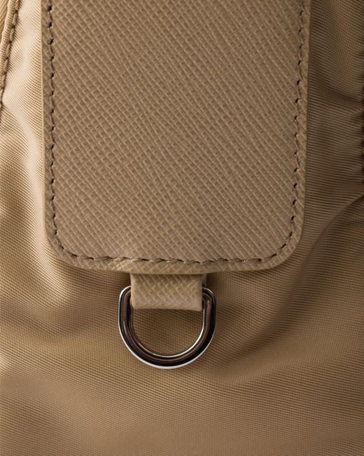 Borsa A Tracolla di Prada in Brown