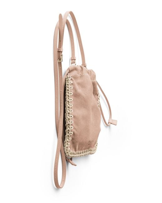 Prada Natural Suede Smartphone Case