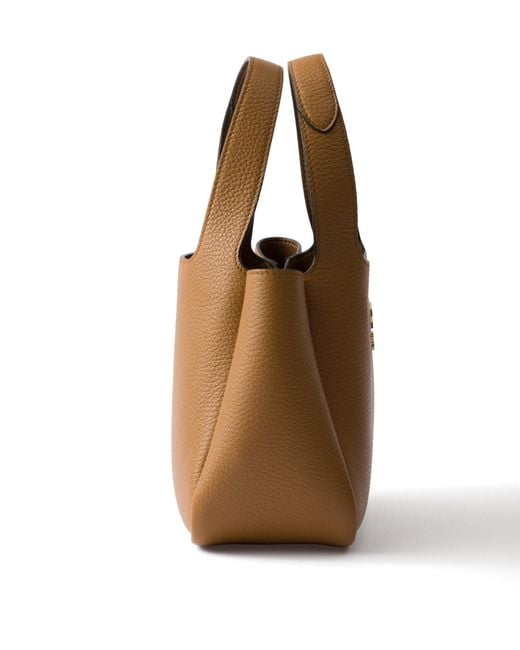 Borsa A Mano Liaison Mini di Prada in White