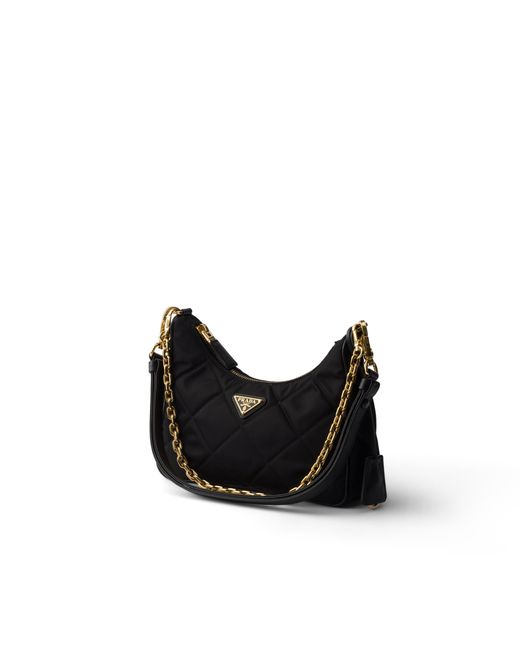Prada Black Re-Edition Quilted Re-Nylon Mini-Bag