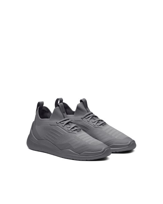 Prada Gray Toblach Technical Fabric Sneakers for men