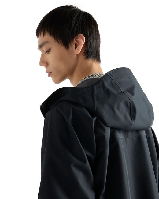 Prada Blue Technical Fabric Jacket for men