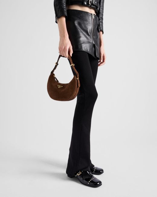 Prada Black Patent Leather Ankle Boots