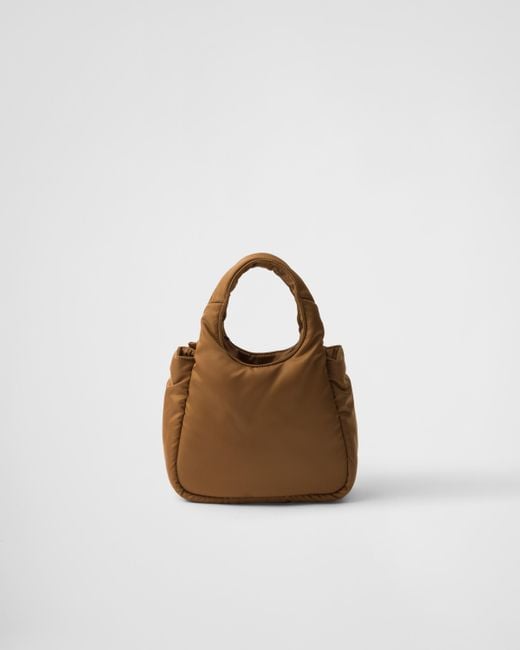 Prada Padded Re-Nylon Mini-Bag With Bow | Lyst