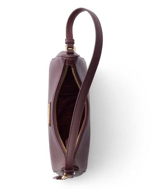 Prada White Re-Edition 2005 Saffiano Leather Mini-Bag