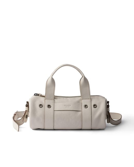 Prada Multicolor Route Large Leather Top-Handle Bag