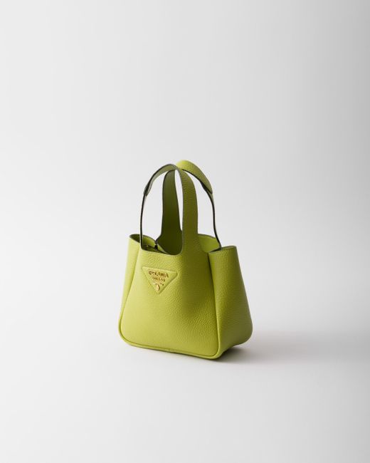 Mini Borsa A Mano di Prada in Green