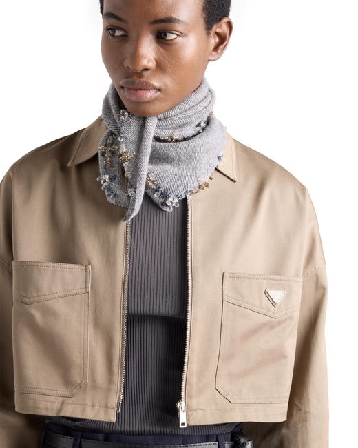 Prada Natural Chino Blouson Jacket