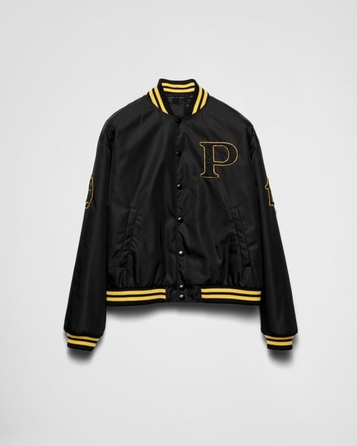 Bomber da Uomo di Prada in Nero Lyst