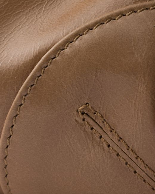 Prada Brown Bonnie Leather Mini Handbag