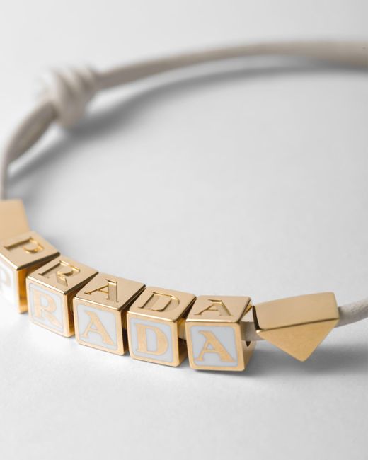 Bracciale di Prada in White