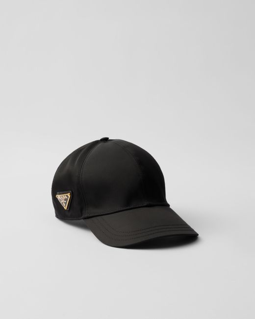 Prada Black Re-Nylon Baseball Cap