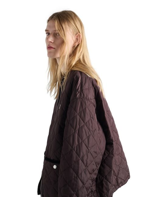 Prada Brown Quilted Light Re-Nylon Jacket, Dark