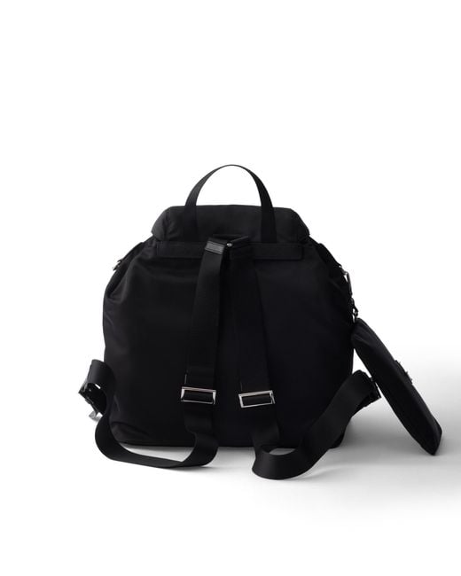 Prada Black Medium Re-Nylon Backpack