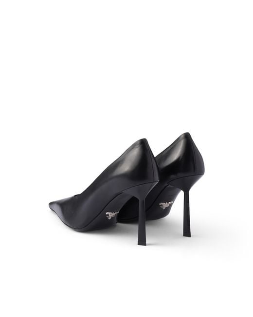 Prada Black Leather Pumps