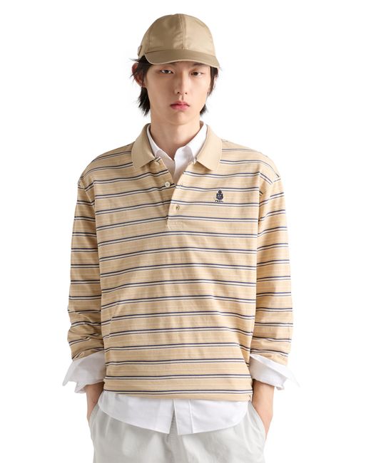 Prada White Re-Nylon Baseball Cap for men