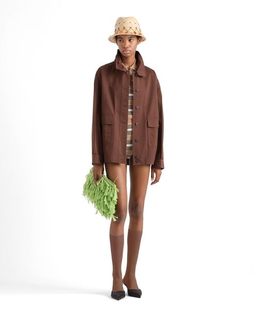 Giubbotto di Prada in Brown