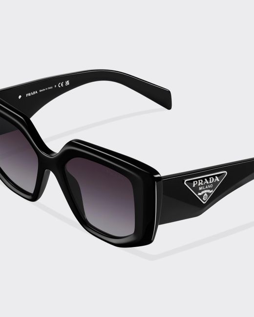 Prada Multicolor Sunglasses With Triangle Logo