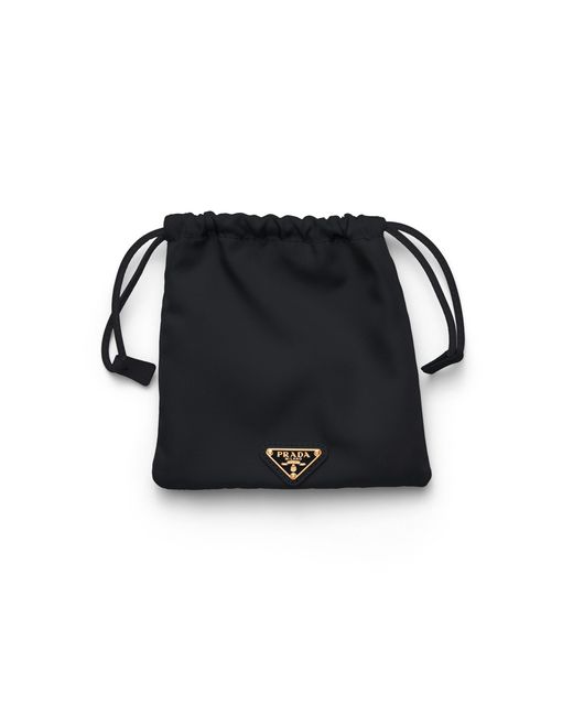 Prada White Re-Nylon Hair Bands, /Cameo