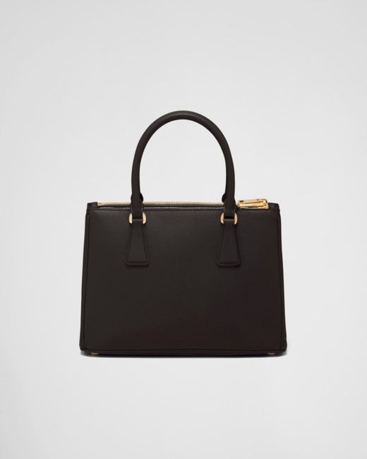 Prada Black Medium Galleria Saffiano Leather Bag
