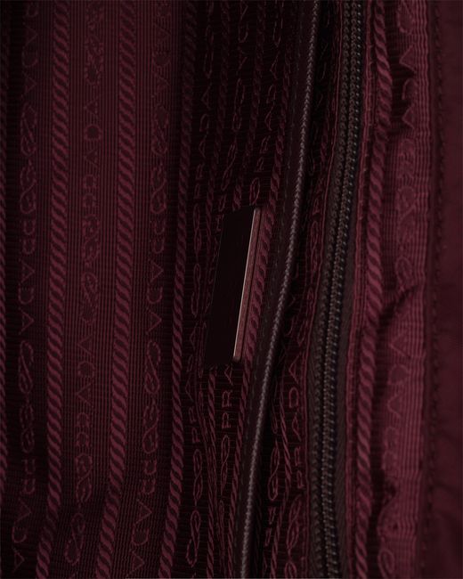 Prada Red Medium Re-Nylon Backpack With Pouch