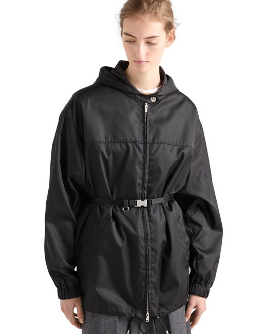 Prada Black Re-Nylon Blouson Jacket