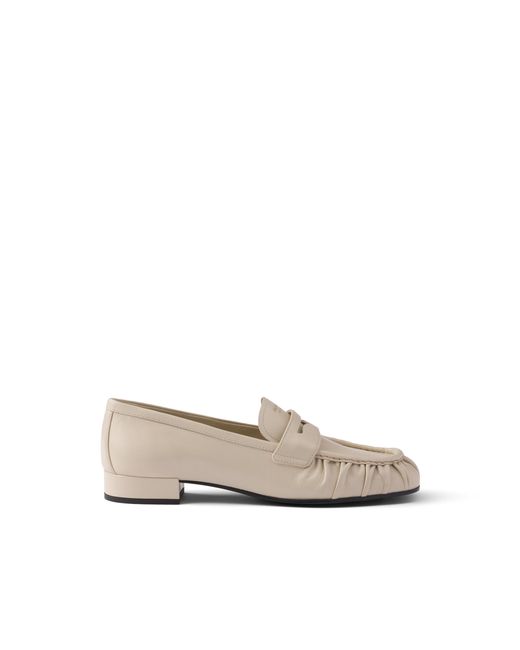 Mocassini di Prada in White