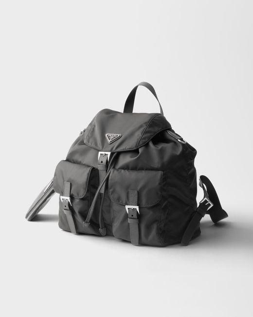 Prada Black Medium Re-Nylon Backpack