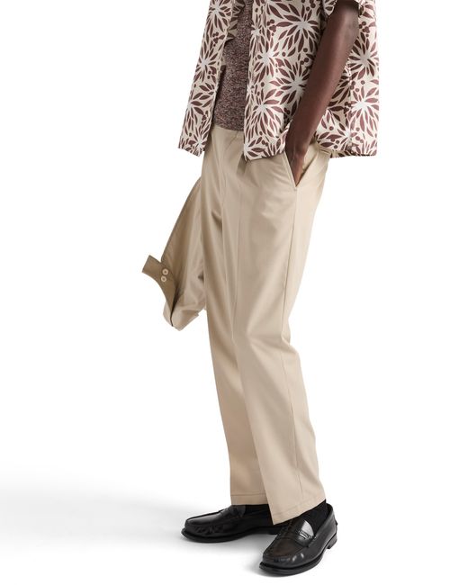 Prada Natural Cotton Pants for men