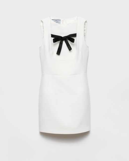 Prada White Natté Dress