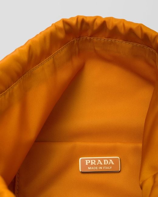 Prada Orange Re-Nylon Pouch